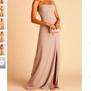 Birdy Grey Ash Crepe Dress